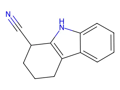 2,3,4,9-tetrahydro-1H-carbazole-1-carbonitrile structure