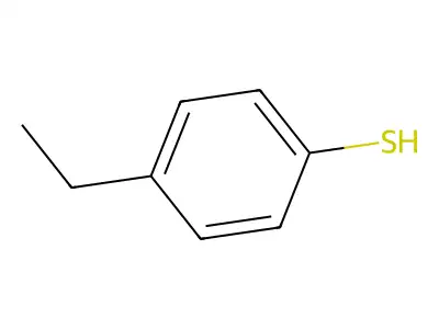 4-Ethylbenzenethiol structure