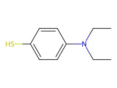 4-(Diethylamino)thiophenol structure