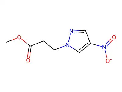 methyl 3-(4-nitro-1H-pyrazol-1-yl)propanoate structure