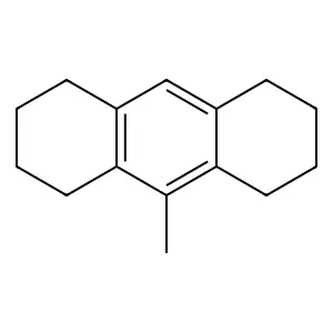 9-Methyl-1,2,3,4,5,6,7,8-octahydroanthracene structure