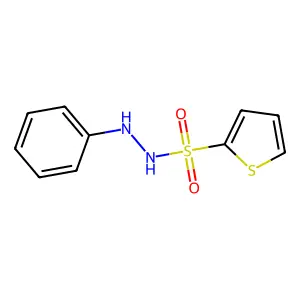 N'-phenyl-2-thiophenesulfonohydrazide structure