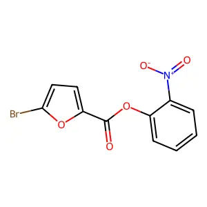 2-Nitrophenyl 5-bromo-2-furoate structure