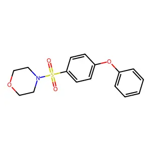 4-[(4-Phenoxyphenyl)sulfonyl]morpholine structure