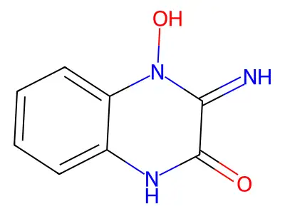 4-Hydroxy-3-imino-3,4-dihydroquinoxalin-2(1H)-one structure
