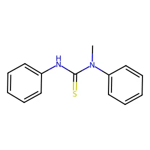 Carbanilide, N-methylthio- structure