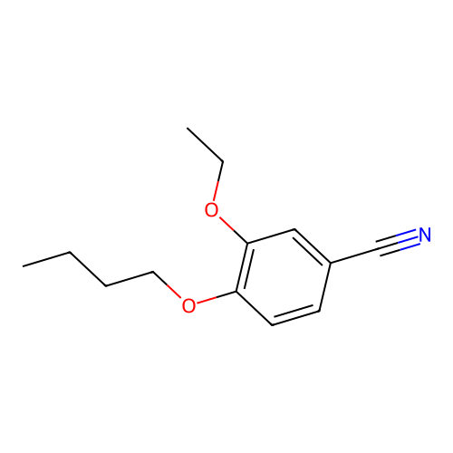 4-Butoxy-3-ethoxybenzonitrile structure