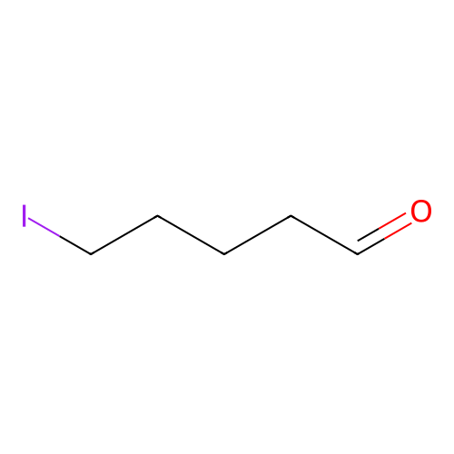 5-Iodopentanal structure