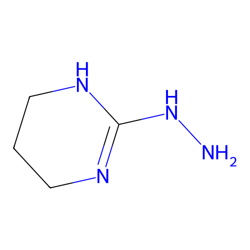 2-Hydrazino-1,4,5,6-tetrahydropyrimidine structure