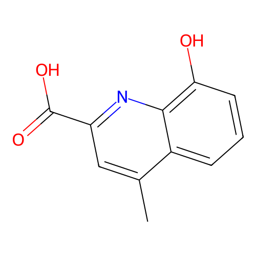 8-Hydroxy-4-methylquinoline-2-carboxylic acid structure