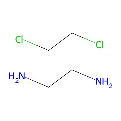 1,2-Dichloroethane;ethane-1,2-diamine structure