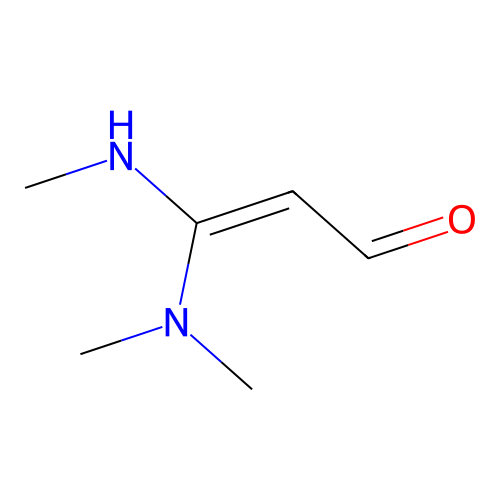 3-(Dimethylamino)-3-(methylamino)prop-2-enal structure