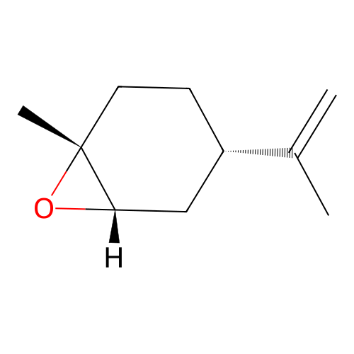 Limonene oxide, trans-(-)- structure