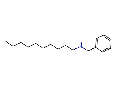 N-benzyldecan-1-amine structure