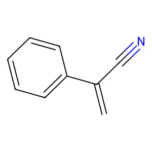 2-Phenylacrylonitrile structure