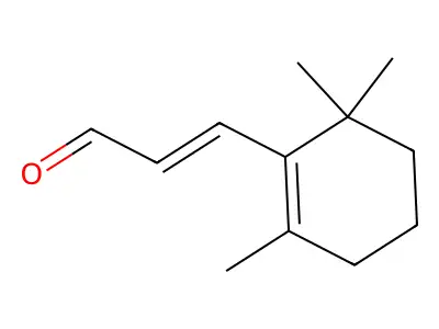 3-(2,6,6-Trimethyl-1-cyclohexen-1-yl)-2-propenal structure