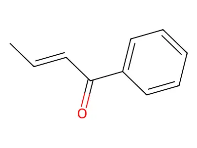 1-Phenyl-2-buten-1-one structure
