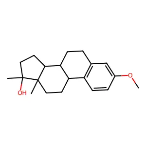 alpha-Estradiol, dimethyl ether structure