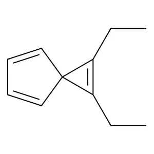 Spiro(2.4)hepta-1,4,6-triene, 1,2-diethyl- structure