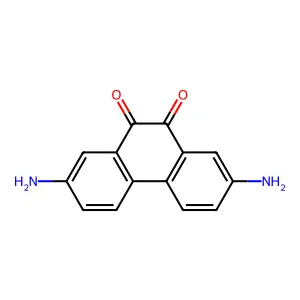 2,7-Diamino-phenanthrene-9,10-dione structure