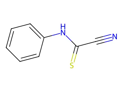 1-Cyanothioformanilide structure