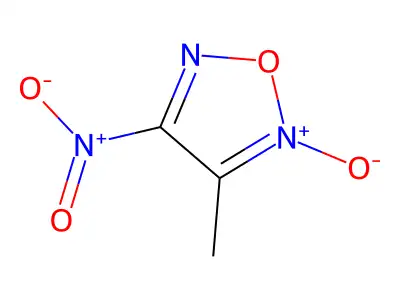 3-甲基-4-硝基呋咱2(或5)-氧化物 structure