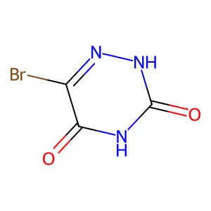 6-Bromo-1,2,4-triazine-3,5(2H,4H)-dione structure