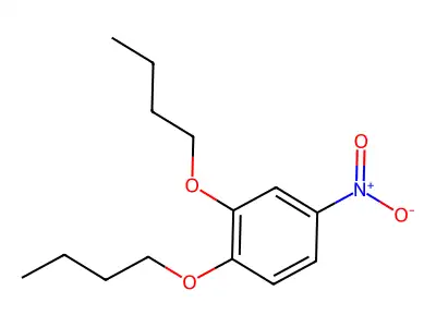 1,2-Dibutoxy-4-nitrobenzene structure