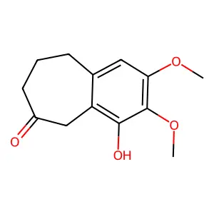 6H-Benzocyclohepten-6-one, 5,7,8,9-tetrahydro-2,3-dimethoxy-4-hydroxy- structure