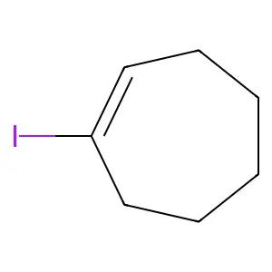 1-Iodocycloheptene structure