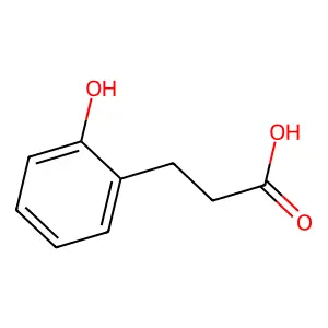 3-(2-羟基苯基)丙酸 structure