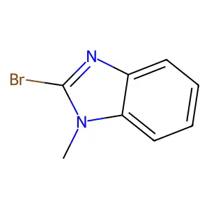 2-Bromo-1-methyl-1H-benzoimidazole structure