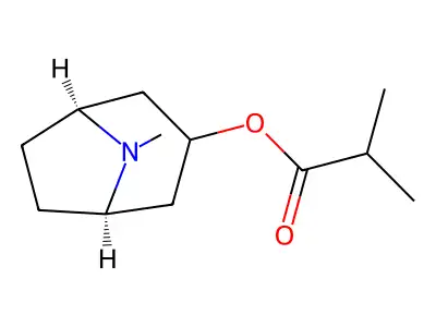 Tropine isobutyrate structure