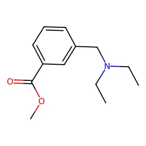 methyl 3-(diethylaminomethyl)benzoate structure