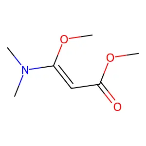 methyl 3-(dimethylamino)-3-methoxyprop-2-enoate structure