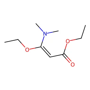 ethyl 3-(dimethylamino)-3-ethoxyprop-2-enoate structure