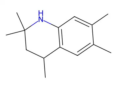 2,2,4,6,7-Pentamethyl-1,2,3,4-tetrahydroquinoline structure