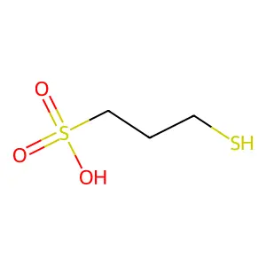 3-巯基-1-丙磺酸 structure