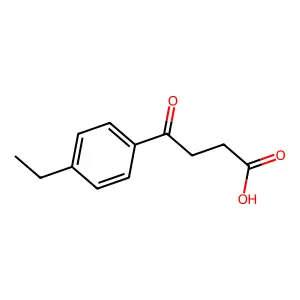 4-(4-Ethylphenyl)-4-oxobutanoic acid structure