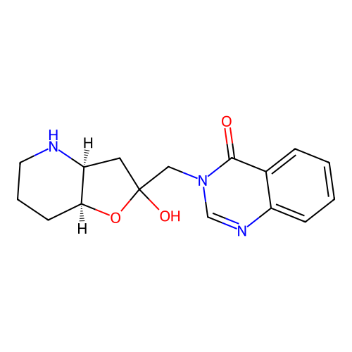 Isofebrifugine structure