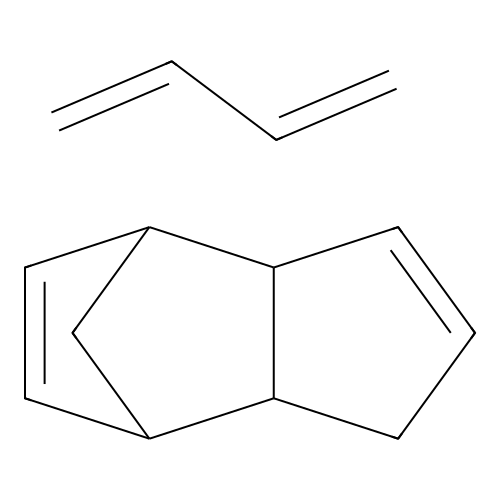 Buta-1,3-diene--3a,4,7,7a-tetrahydro-1H-4,7-methanoindene (1/1) structure