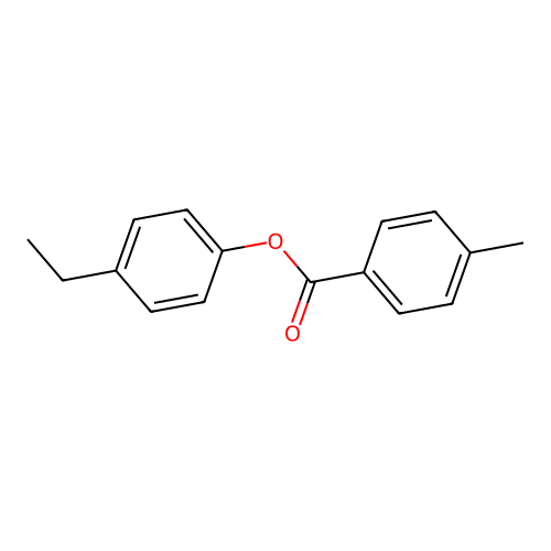 4-Ethylphenyl 4-methylbenzoate structure