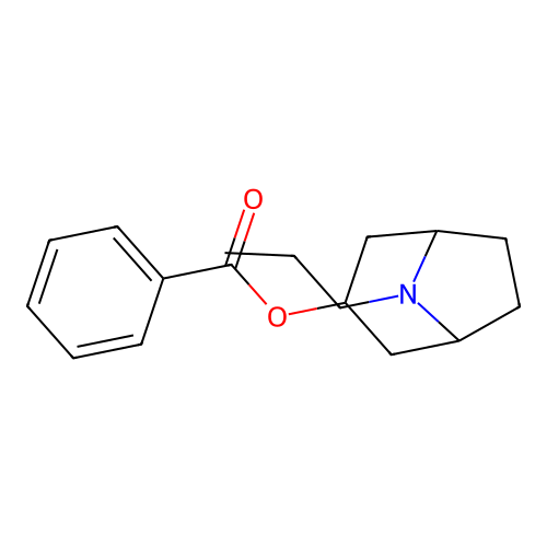 8-Propyl-8-azabicyclo[3.2.1]oct-3-yl benzoate structure
