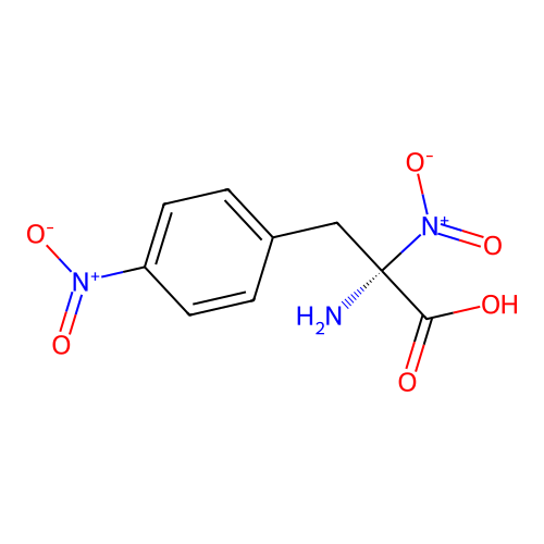 alpha,4-Dinitrophenylalanine structure