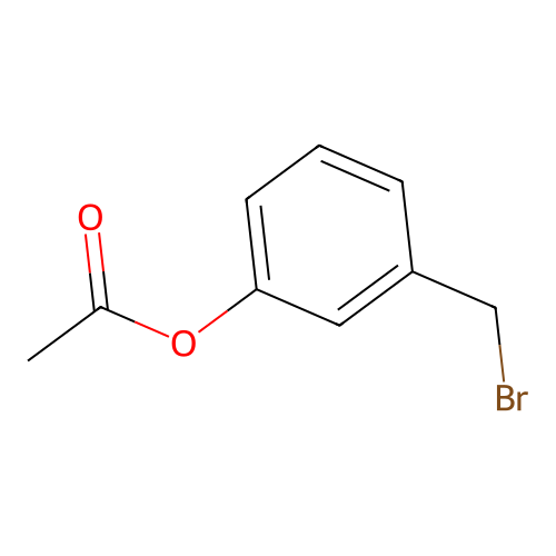 3-(Bromomethyl)phenyl acetate structure