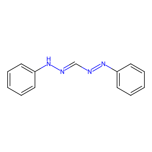 N'-anilino-N-phenyliminomethanimidamide structure