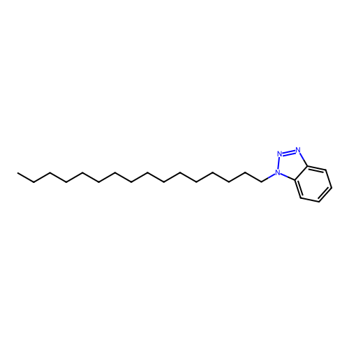 1-Hexadecylbenzotriazole structure