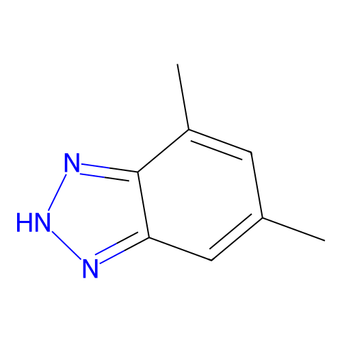 4,6-Dimethyl-1H-1,2,3-benzotriazole structure