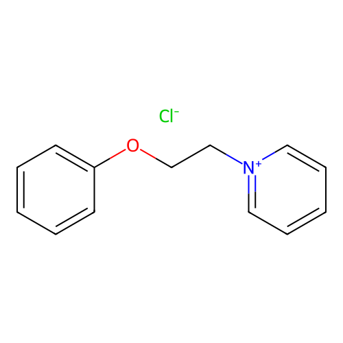 1-(2-Phenoxyethyl)pyridinium chloride structure