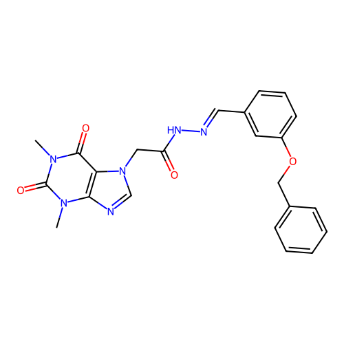 C23H22N6O4 structure